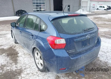 2013 Subaru Impreza 2.0I z USA, uszkodzony, nr VIN JF1GPAA69D2800363